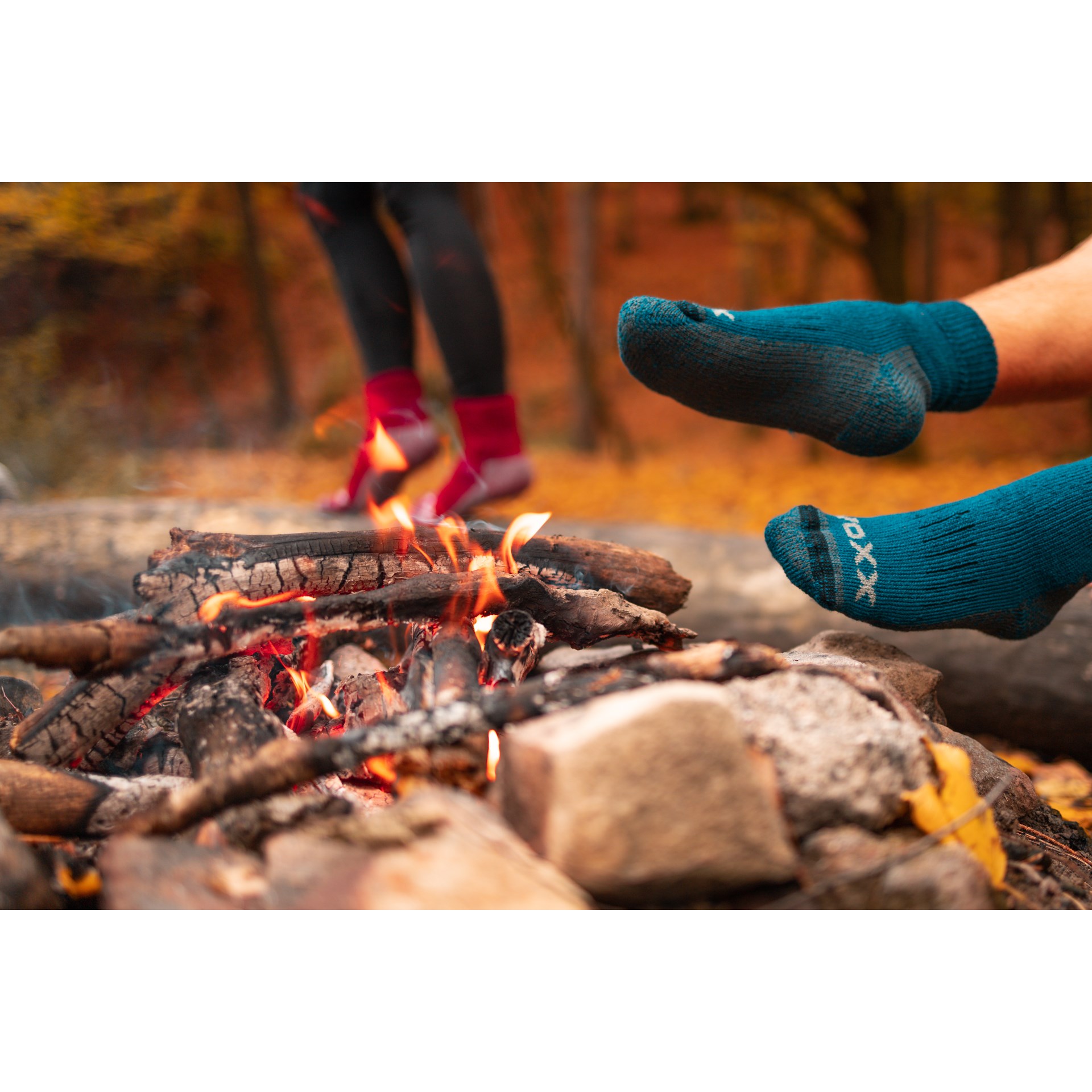 Ponožky zimné thermo ALPIN z merino vlny PETROLEJOVÉ VoXX 122766 L-11