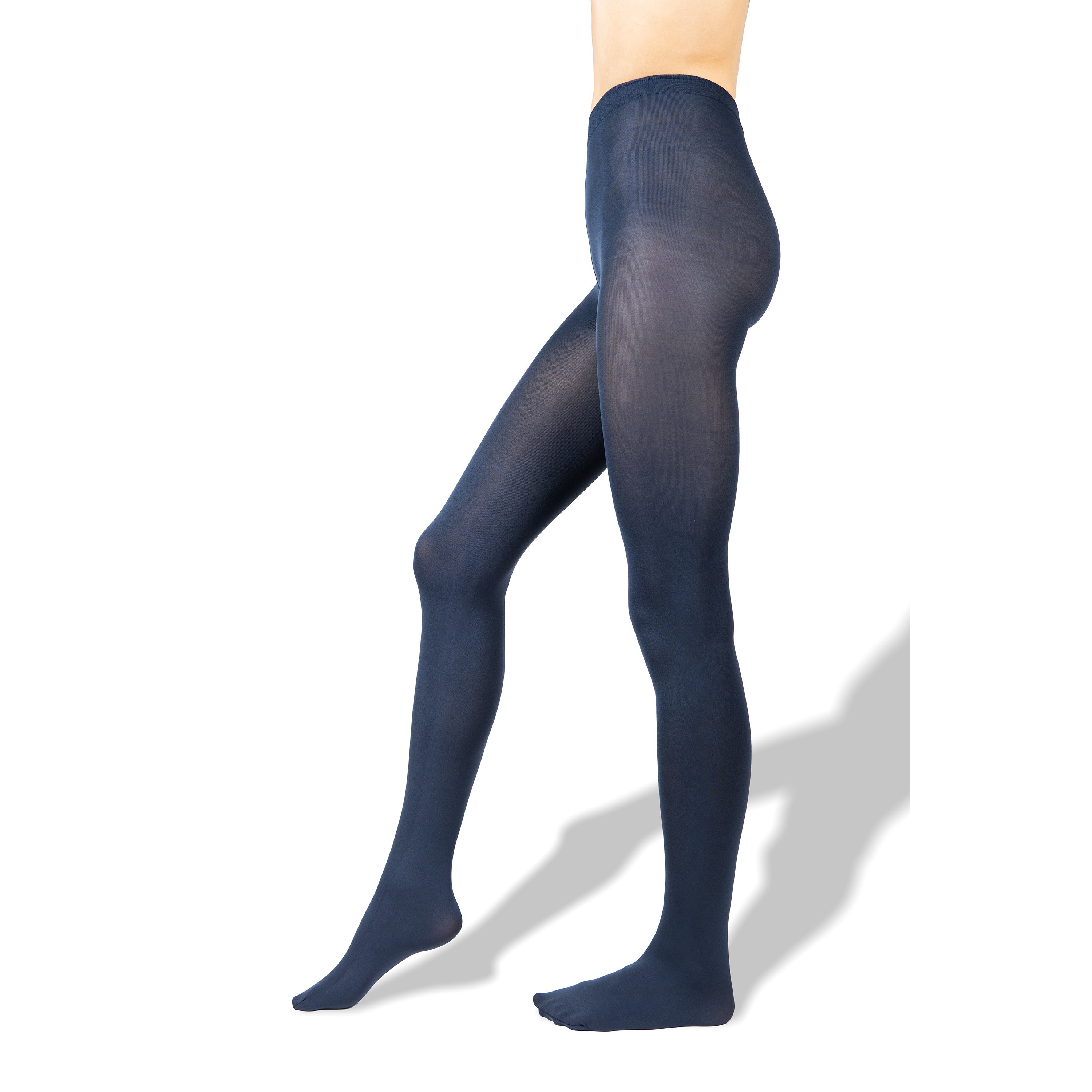 Pančuchové nohavice silné MICRO tights BLACK IRIS Lady B 123610 L-11