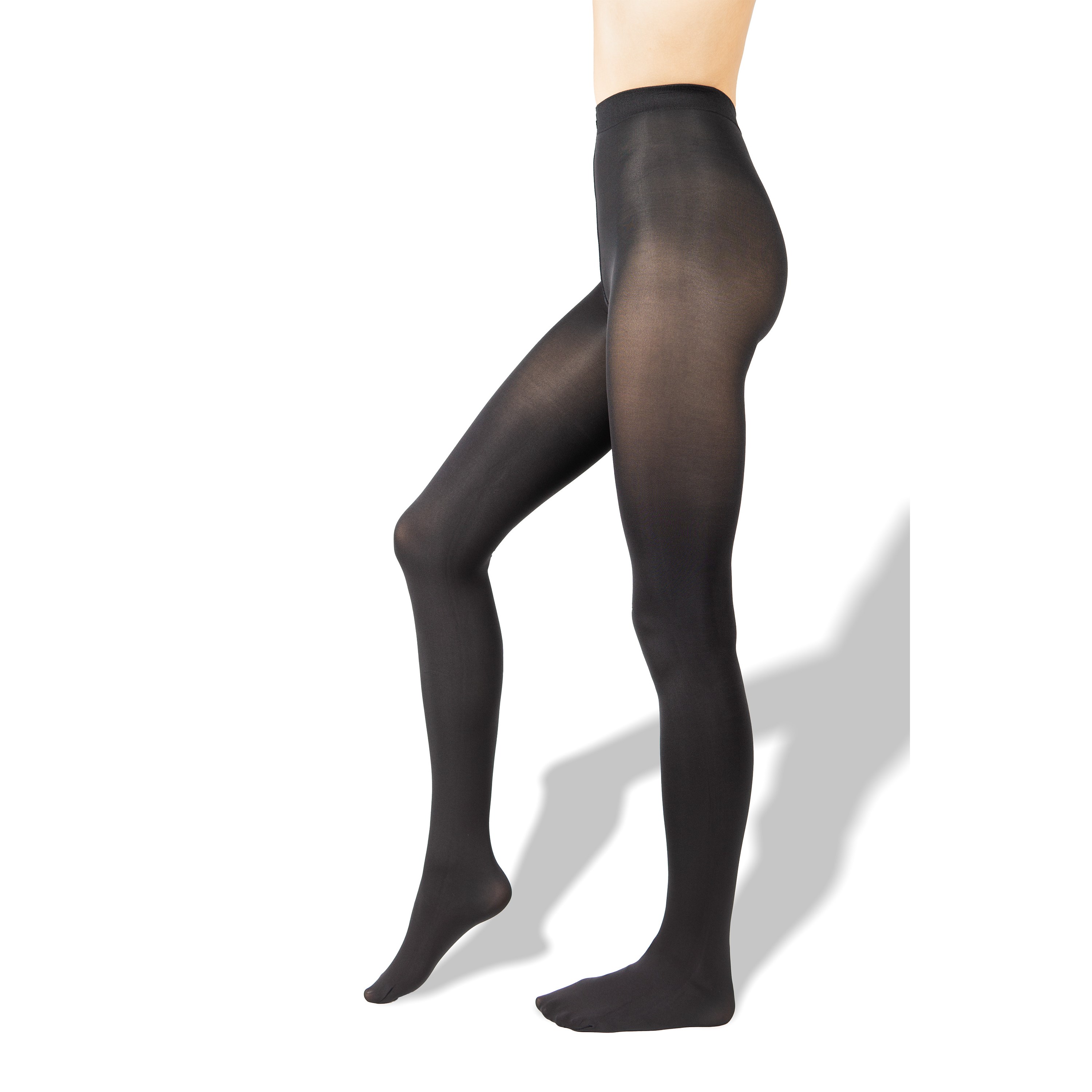 Pančuchové nohavice silné MICRO tights GRAFITE Lady B 123607 L-11