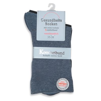 39411 (3 páry) 39-42 jeans/navy (40 pack)