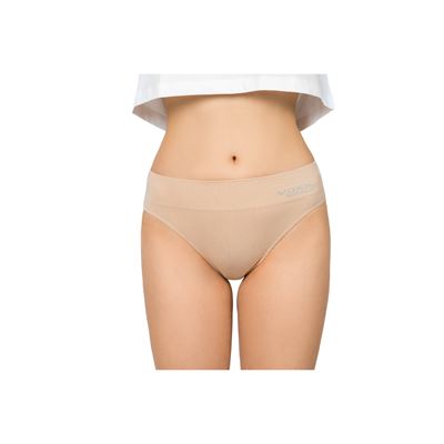 Nohavičky dámske BAMBOO SEAMLESS 002 bambusové BEIGE (béžové)