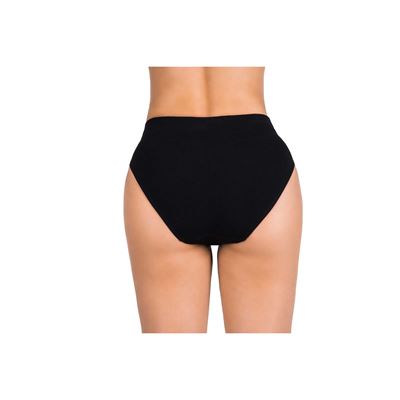 Nohavičky dámske BAMBOO SEAMLESS 002 bambusové BLACK (čierne)