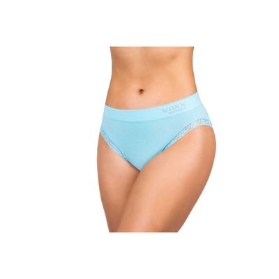 Nohavičky dámske BAMBOO SEAMLESS 003 bambusové BLUE (svetlo modré)