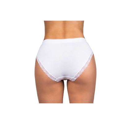 Nohavičky dámske BAMBOO SEAMLESS 003 bambusové WHITE (biele)