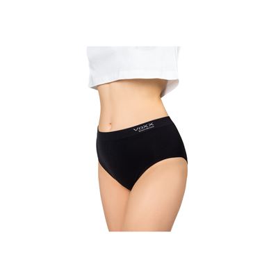 Nohavičky dámske BAMBOO SEAMLESS 004 bambusové BLACK (čierne)