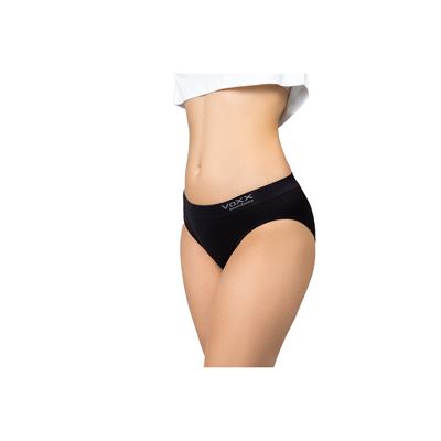 Nohavičky dámske BAMBOO SEAMLESS 005 bambusové BLACK (čierne)