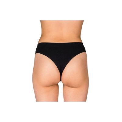 Nohavičky dámske BAMBOO SEAMLESS 006 bambusové BLACK (čierne)