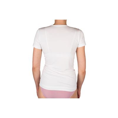 Tričko spodné dámske bambusové BAMBOO SEAMLESS 014 bezšvové WHITE (biele)