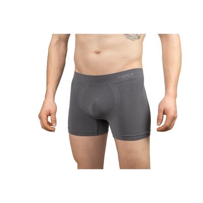 Boxerky pánske bambusové BAMBOO SEAMLESS 030 bezšvové DARK GREY (tmavo šedé)