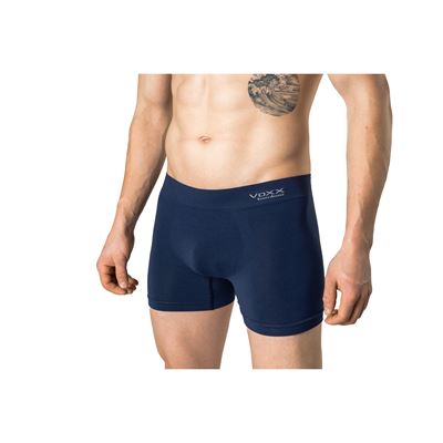 Boxerky pánske bambusové BAMBOO SEAMLESS 030 bezšvové NAVY (tmavo modré)