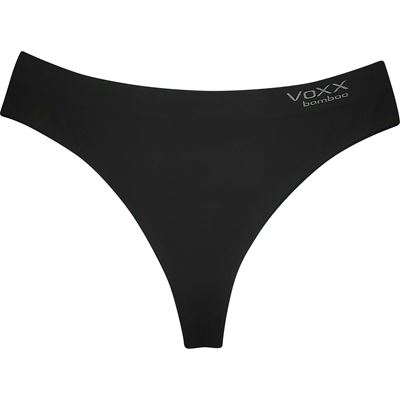 Nohavičky dámske BAMBOO SEAMLESS 006 bambusové BLACK (čierne)