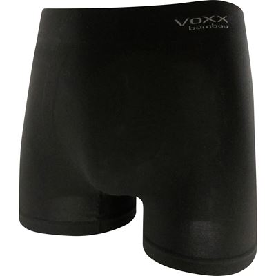 Boxerky pánske bambusové BAMBOO SEAMLESS 030 bezšvové BLACK (čierne)