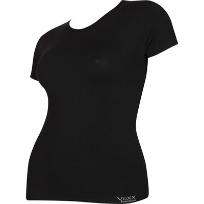 Tričko spodné dámske bambusové BAMBOO SEAMLESS 014 bezšvové BLACK (čierne)