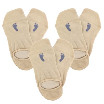 Ponožky anatomicky tvarované BAREFOOT SNEAKER neviditeľné BÉŽOVÉ