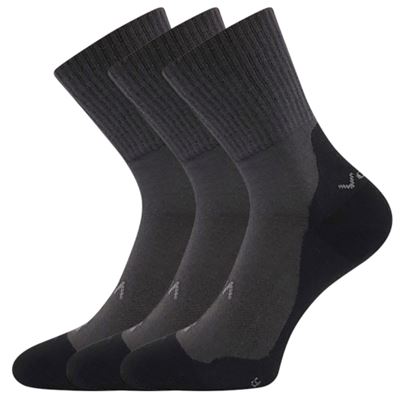 Ponožky anatomicky tvarované BAREFOOTAN FROTÉ tmavo šedé