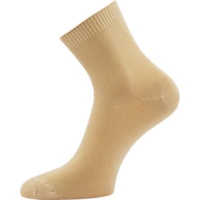 Ponožky dámske silonkové COTTON II s bavlnou 60 DEN BEIGE (telová farba) be LADY 127890 3