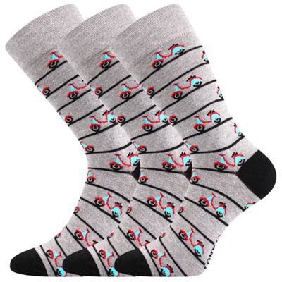 Ponožky pánske vtipné DEPATE s obrázkami VESPA