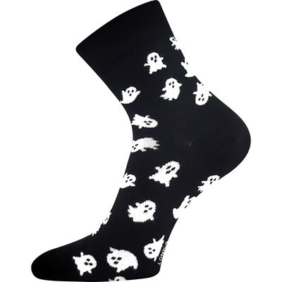 Ponožky spoločenské vtipné DEVIVE s obrázkami DUCHOV