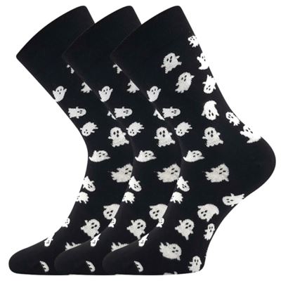 Ponožky spoločenské vtipné DEVIVE s obrázkami DUCHOV