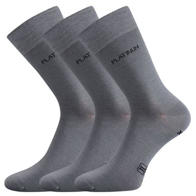 Ponožky slabé z merino DEWOOL s iónmi striebra SVETLO ŠEDÉ