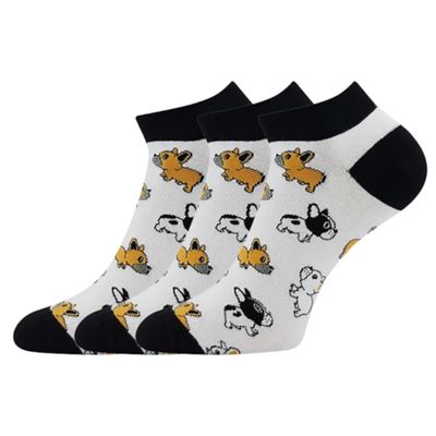 Ponožky farebné DEWOW s obrázkami PSÍKOV