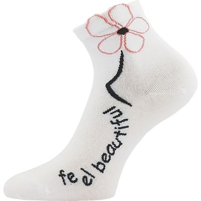 Ponožky dámske FLEURA bavlnené MIX A (3 páry) Lonka 127376 2