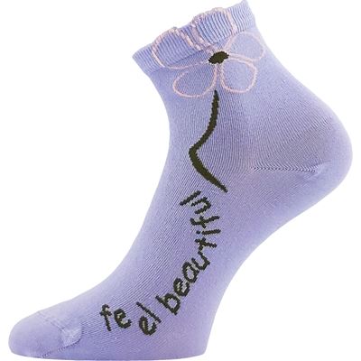 Ponožky dámske FLEURA bavlnené MIX B (3 páry) Lonka 127377 4