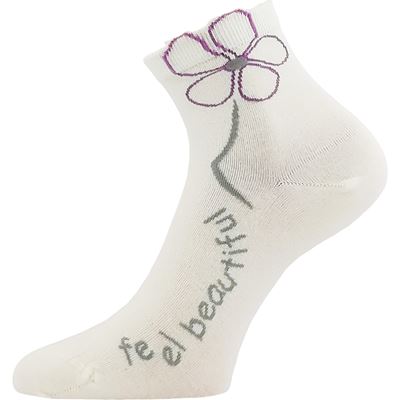 Ponožky dámske FLEURA bavlnené MIX B (3 páry) Lonka 127377 3