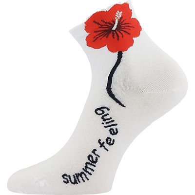 Ponožky dámske FLEURA bavlnené MIX C (3 páry) Lonka 127378 2
