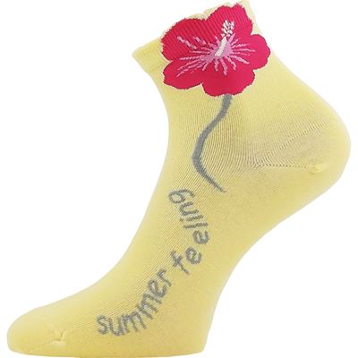 Ponožky dámske FLEURA bavlnené MIX C (3 páry) Lonka 127378 4