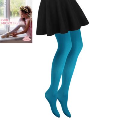 Pančuchové nohavice dievčenské GIRL MICRO tights BISCAY BAY