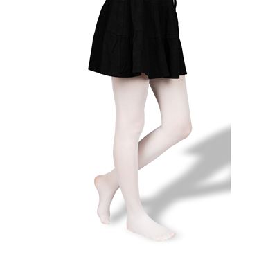 Pančuchové nohavice dievčenské GIRL MICRO tights 50 DEN BIANCO (biele)