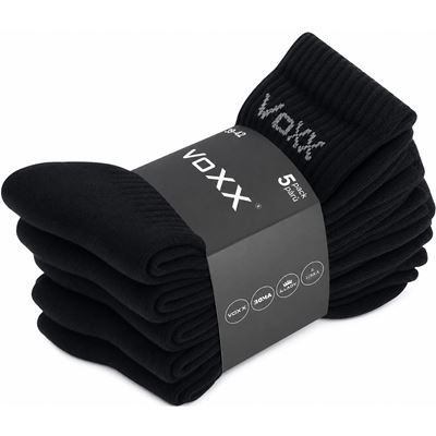 Ponožky pánske froté HYDE 120 čierne (1 pack) VoXX 126861 2
