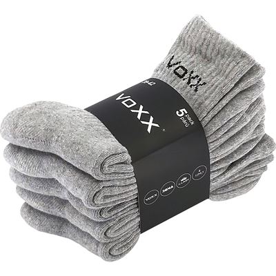 Ponožky pánske froté HYDE 120 šedé melé (1 pack) VoXX 126860 2