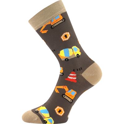 Ponožky detské KAITO s obrázkami CHLAPČENSKÝ mix C II (3 páry)