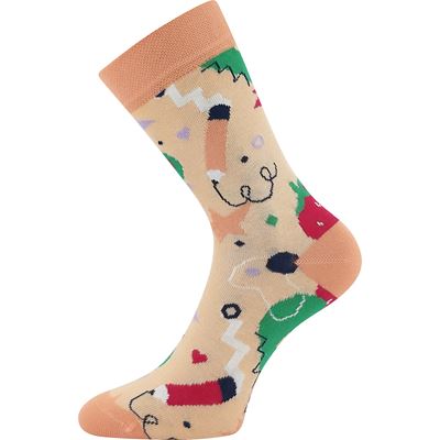 Ponožky detské KAITO s obrázkami DIEVČENSKÝ mix E (3 páry)