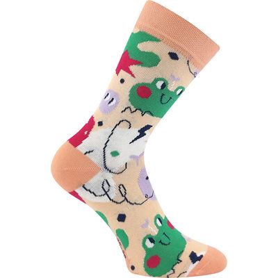 Ponožky detské KAITO s obrázkami DIEVČENSKÝ mix E (3 páry)