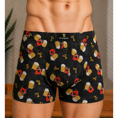Boxerky pánske obrázkové KEVIN bavlnené PIVO LOVE Lonka 121339 2