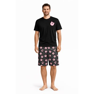 Pyžamo s krátkym rukávom KOFFING PRASIATKA