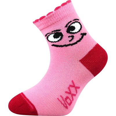 Ponožky dojčenskej vtipné KUKIK mix dievčenské (3 páry)