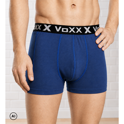Boxerky pánske bavlnené KVIDO tmavo modré