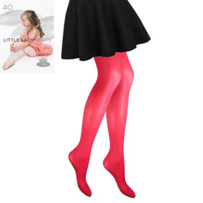 Pančuchové nohavice dievčenské LITTLE LADY tights MAGENTA