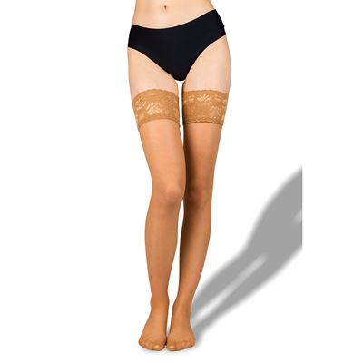 Samodržiace pančuchy LADY hold-ups OPAL (opálená noha)