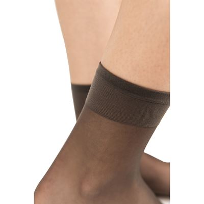 Ponožky dámske silonkové LADY socks FUMO (dymovo šedé) 2 páry v balení