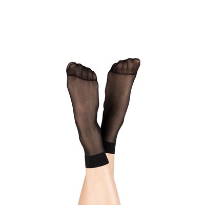 Ponožky dámske silonkové LADY socks NERO (čierne) 2 páry v balení