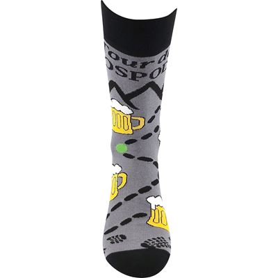 Ponožky pánske letné LETOUR vtipné s motívom piva DESIGN 2