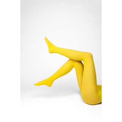 Pančuchové nohavice MICRO tights VIBRANT YELLOW