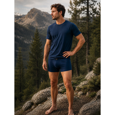 MERINOWOOL 02 pánske funkčné tričko s krátkymi rukávmi JEANS VoXX 127282 2