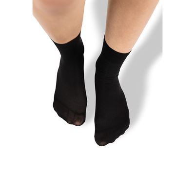 Ponožky dámske silonkové MICRO socks 50 DEN NERO (čierne)