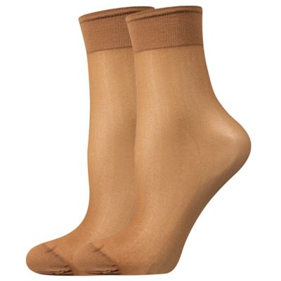 Ponožky dámske silonkové NYLON socks VISONE 2 páry v balení